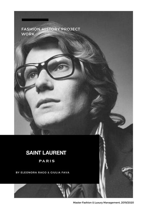 SAINT LAURENT brand analysis by Eleonora Rago 